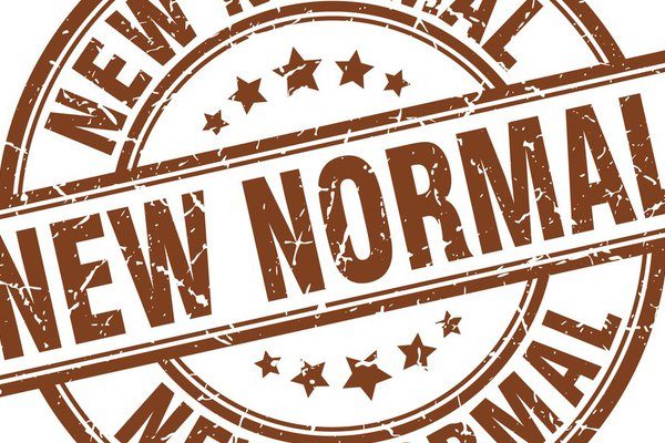 new normal icon stamp